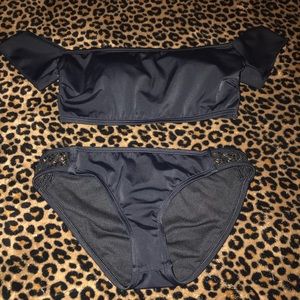 Black Two Piece Reef Bikini 👙